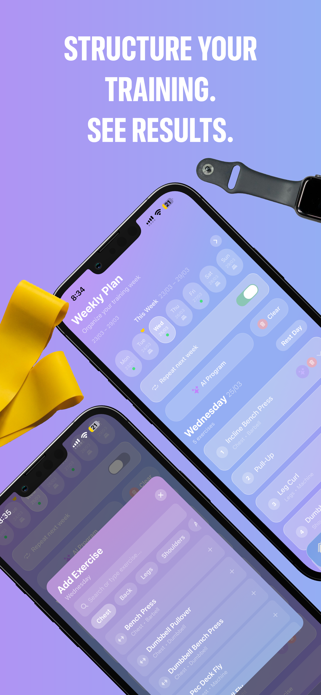 Structure your training